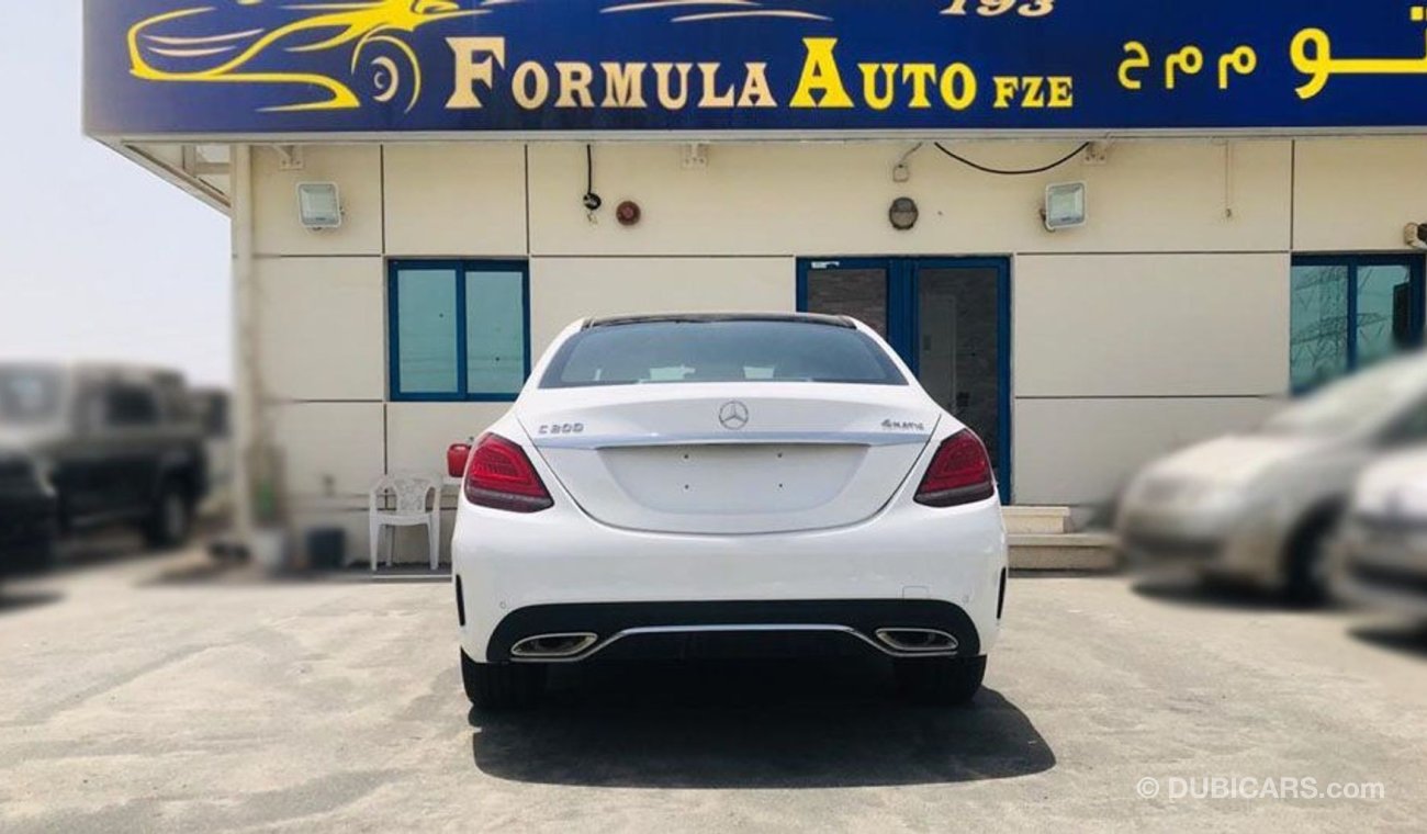 مرسيدس بنز C200 MERCEDES-BENZ C 200 AMG 4MATIC /// 2019 /// SPECIAL PRICE /// BY FORMULA AUTO /// FOR EXPORT