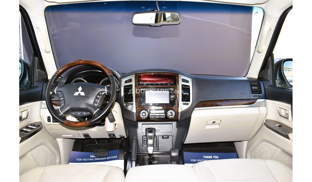 ميتسوبيشي باجيرو AED 1269 PM | 3.8L GLS LS V6 4WD GCC DEALER WARRANTY