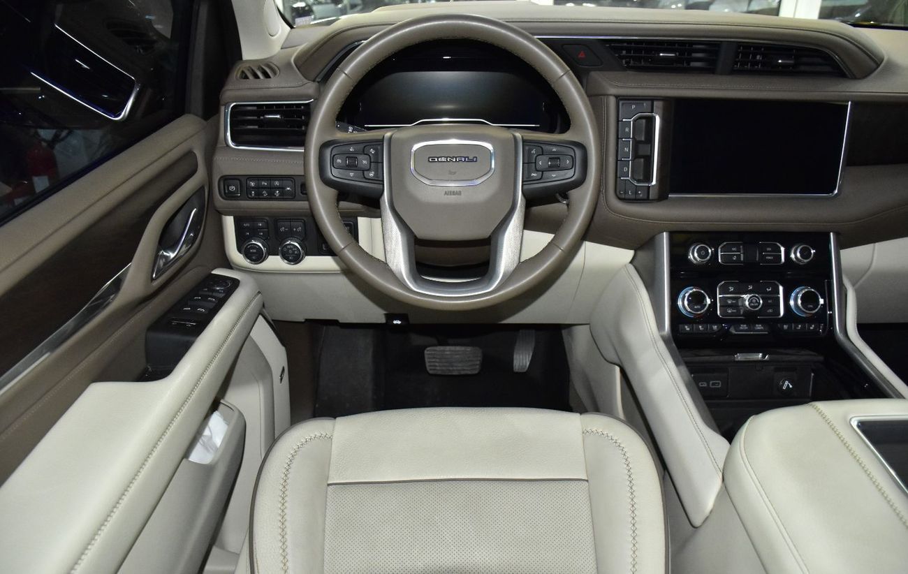 GMC Yukon DENALI EXCELLENT DEAL for our GMC Yukon (2023 Model) in Black Color GCC Specs