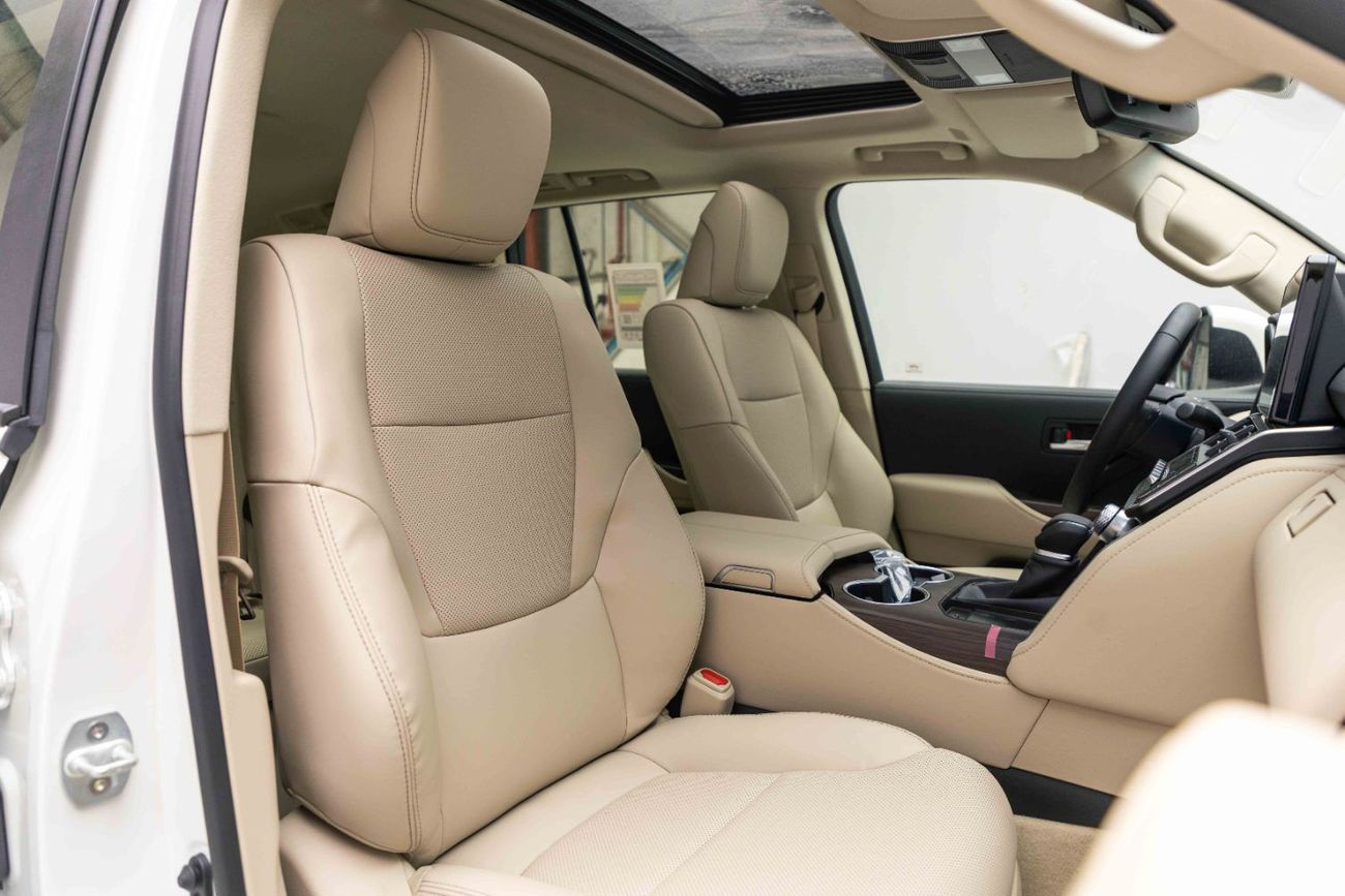 Toyota Land Cruiser GXR 4.0L - White Pearl Inside Beige | Export Only