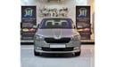 Skoda Fabia EXCELLENT DEAL for our Skoda FABIA 1.6L 2019 Model!! in Beige/Silver Color! GCC Specs