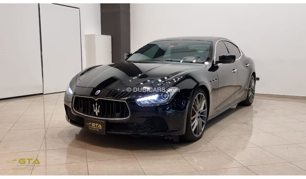 Maserati Ghibli 2016 Maserati Ghibli S Q4, Warranty, Full Service History, Low KMs GCC
