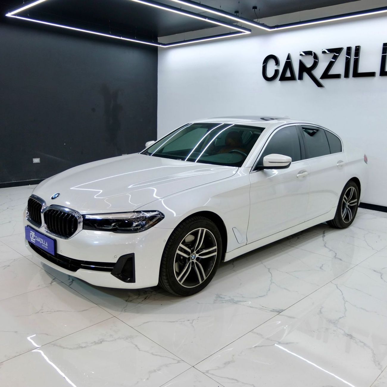 BMW 520i BMW 520i 2021 – White | Under Warranty & Service Contract | GCC Specs
