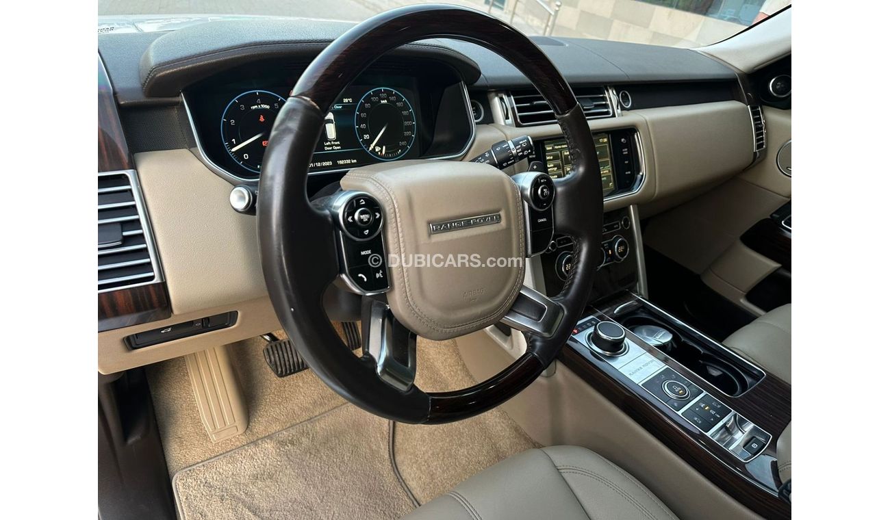 Land Rover Range Rover Range Rover Vogue 2013 V8   Price : 78.000 dirhams  mileage : 162.000 km  Gulf specifications Beige