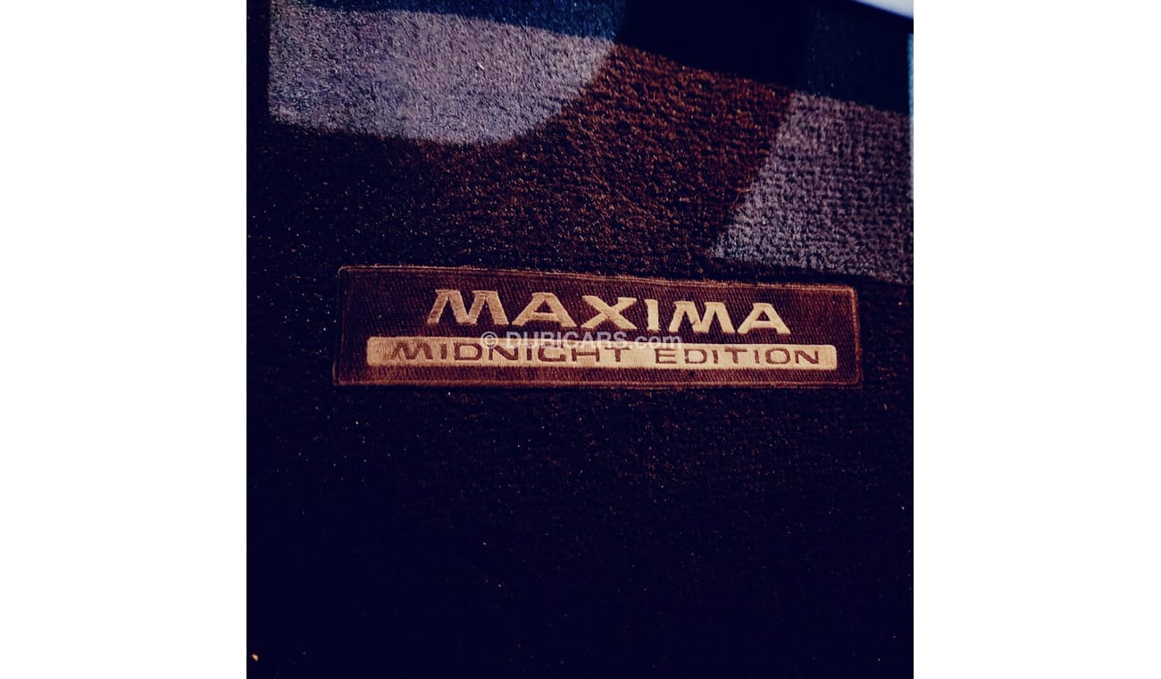 Nissan Maxima SR - MIDNIGHT EDITION