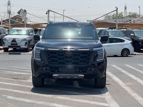 Nissan Armada 2025 Nissan Armada Pro4X 3.5L TT V6, Canadian Spec, Black/Black, Brand New