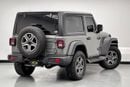 Jeep Wrangler Sport S 3.6L A/T 2021 Jeep Wrangler Sport S, 1 Year Unlimited Km Warranty, Jeep Full Service History