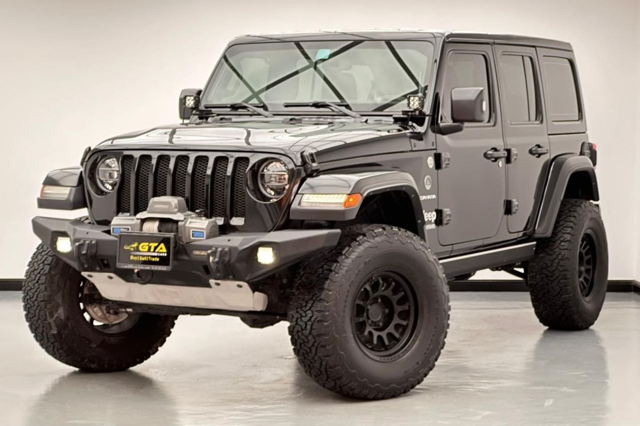 Jeep Wrangler Unlimited 2022 Jeep Wrangler Sahara, Off-Road Zone, Huge Spec, July/2027 Jeep Warranty, GCC