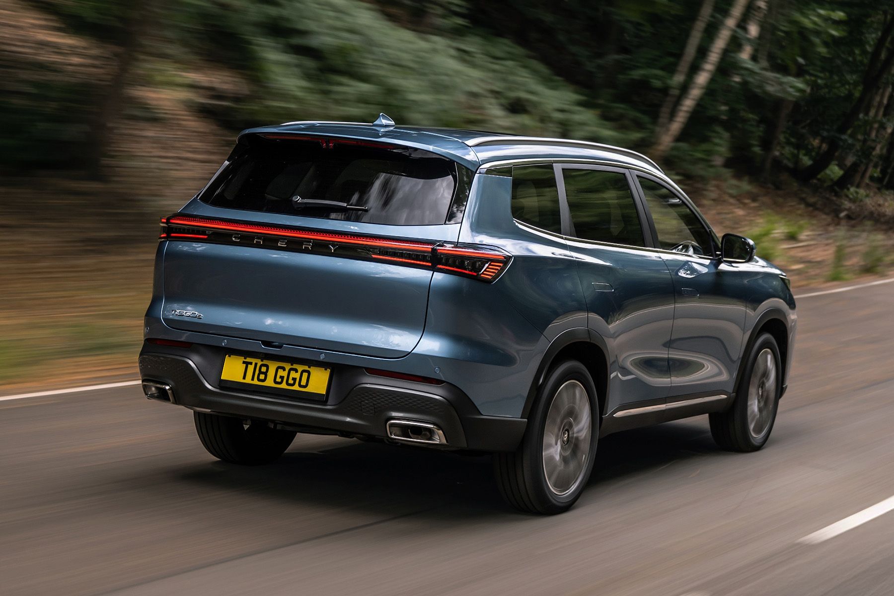 شيري تيجو 8 exterior - Rear Left Angled