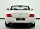 بنتلي كونتيننتال جي تي سي 2015 Bentley Continental GTC Speed Convertible, Fully Loaded, Excellent Condition, GCC