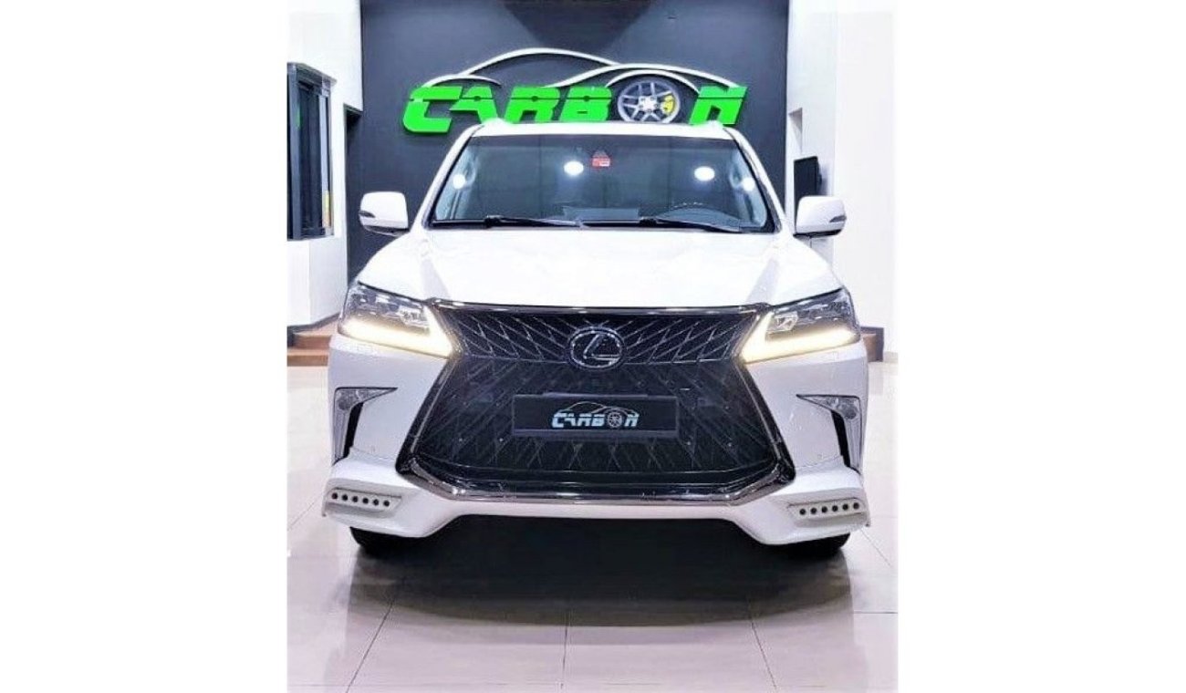 Lexus LX570 LEXUS LX570 2016 CONVERTED TO 2020 BODYKIT IN BEAUTIFUL CONDITION ONLY FOR 229K AED