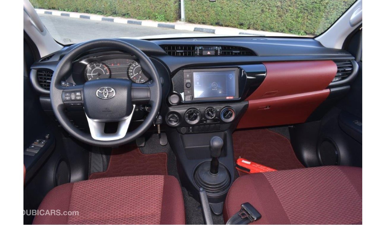 Toyota Hilux DOUBLE CAB PICKUP DLX-G 2.4L DIESEL 4WD MANUAL TRANSMISSION WITH REAR CAMERA