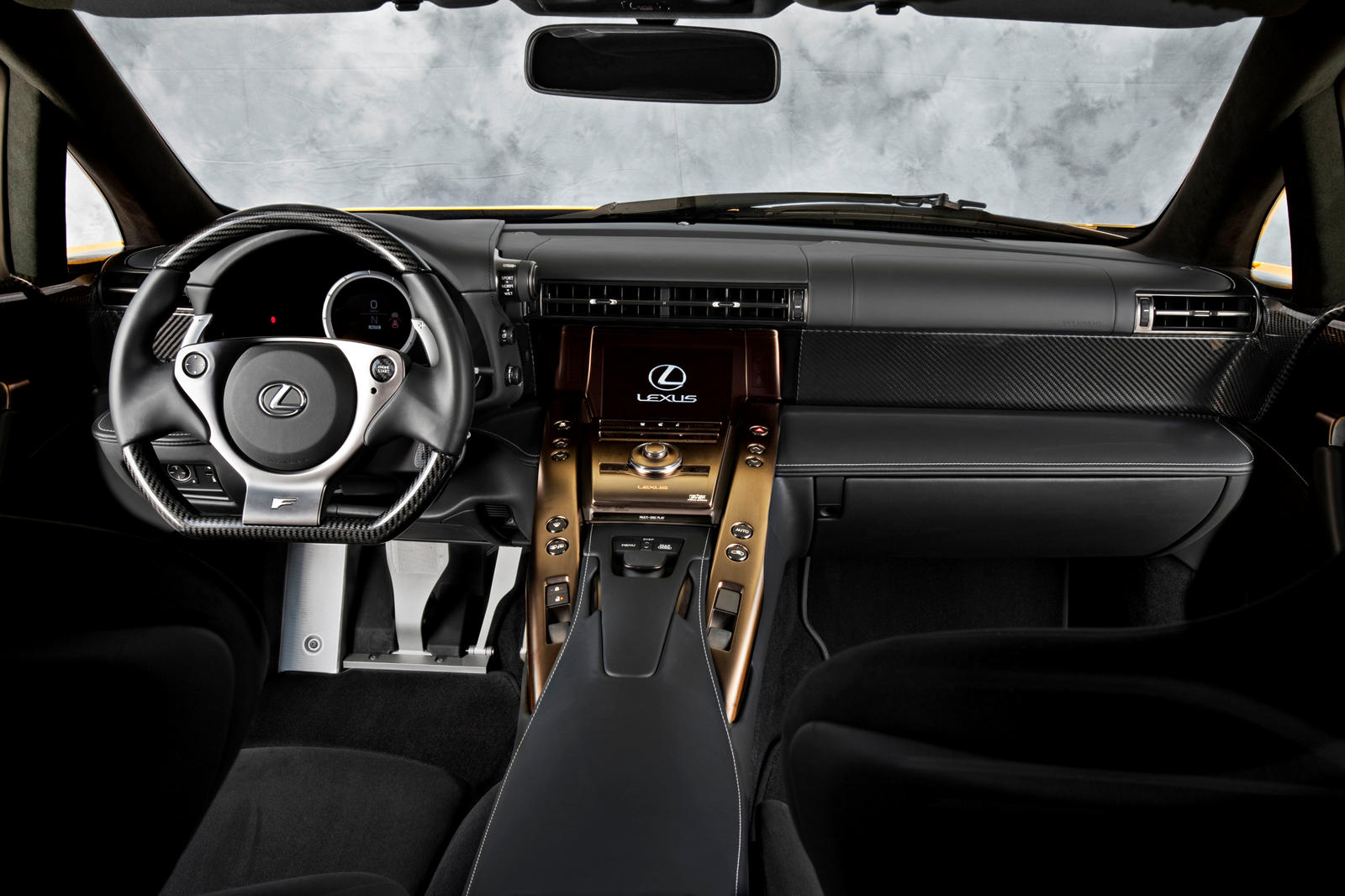 Lexus LFA interior - Cockpit
