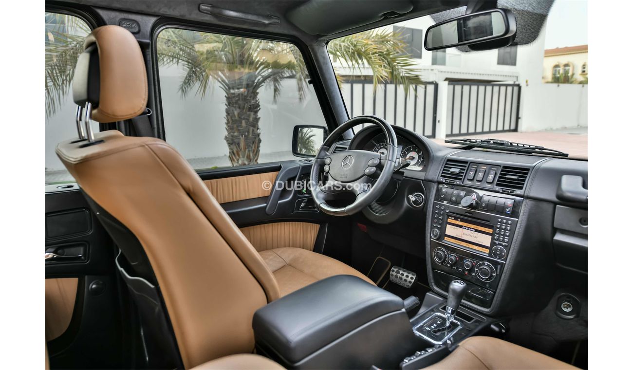 مرسيدس بنز G 55 AMG 5.5L V8 - Full Option - AED 3657 Per Month -0% DP