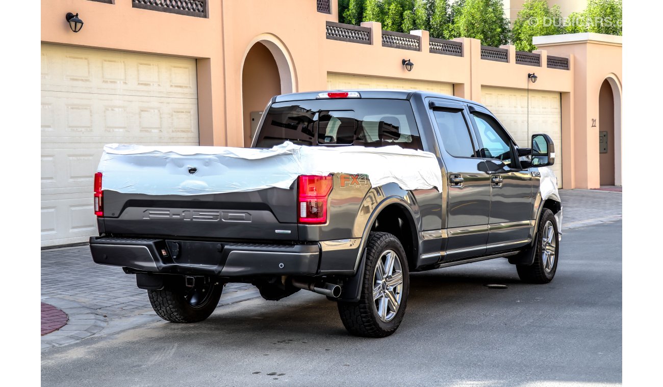 Ford F-150 FX4 Off-Road Lariat (TOP OF THE LINE) 2019 under Warranty with Zero Down-Payment.