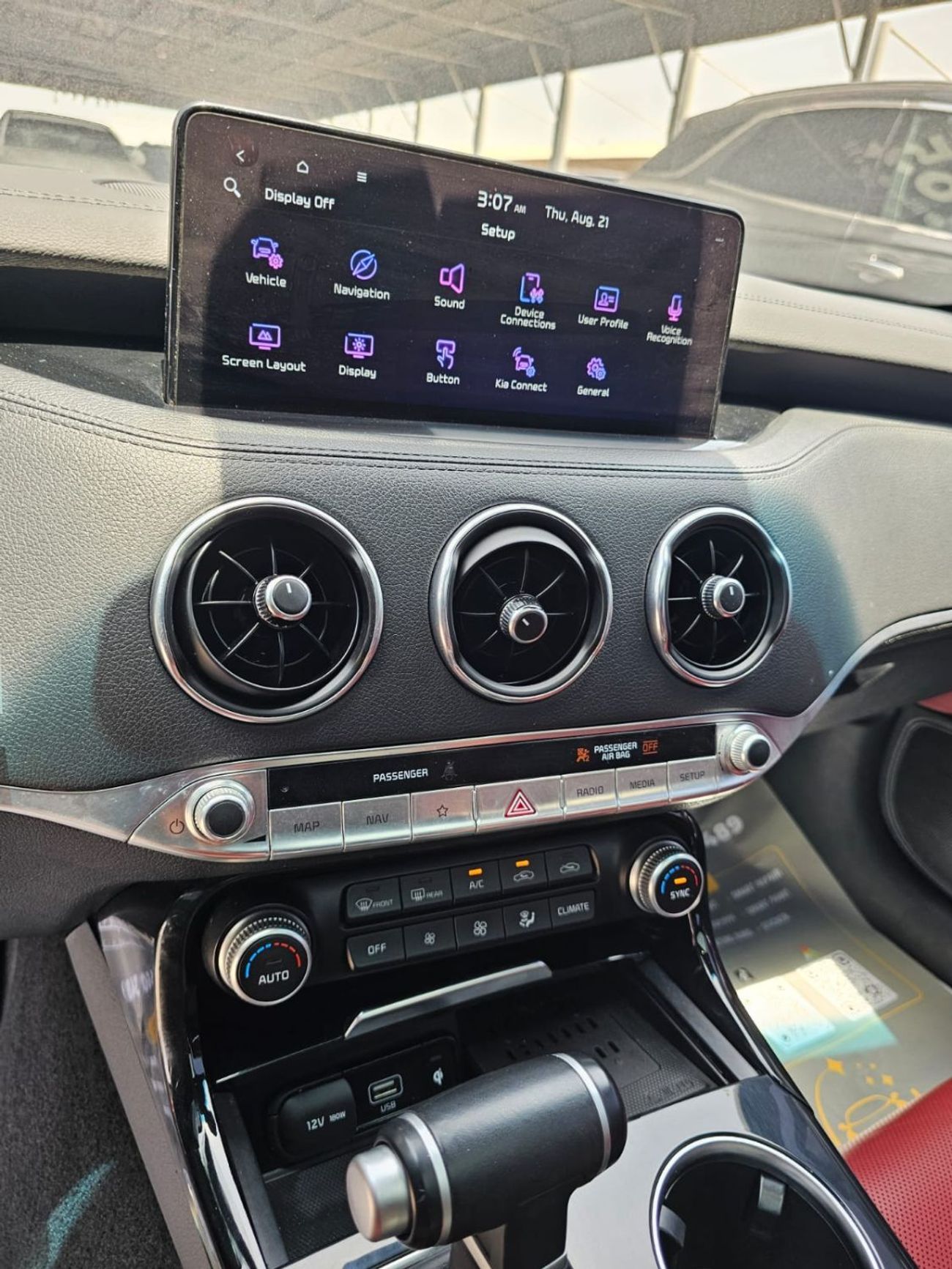 Kia Stinger GT-LINE 2.5L