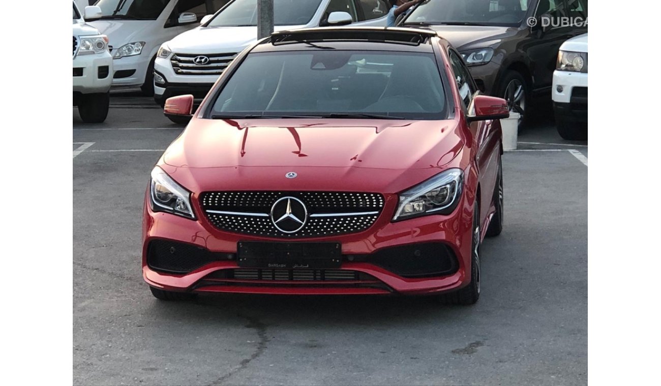 مرسيدس بنز CLA 250 موديل 2019 خليجي فل مواصفات مالك واحد من الوكاله تحت الضمان 2مفتاح تحكم كهربي كامل ونظام صوت ممتاز و