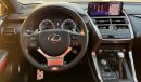 Lexus NX300 F Sport 2.0L 2021 Agency Warranty Full Service History GCC