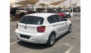 BMW 116i BMW116 model 2013 GCC car prefect condition full option low mileage