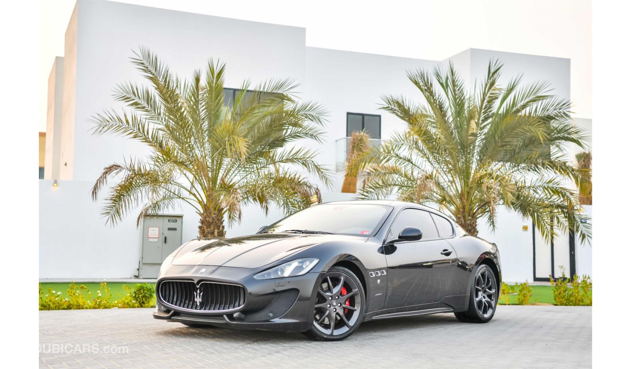 Maserati Granturismo Sport 2015 - Fully Agency Serviced - Only AED 2,722 Per Month! - 0% DP