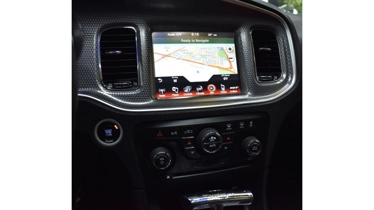 Dodge Charger EXCELLENT DEAL for our Dodge Charger SRT8 ( 2013 Model ) in Black Color GCC Specs