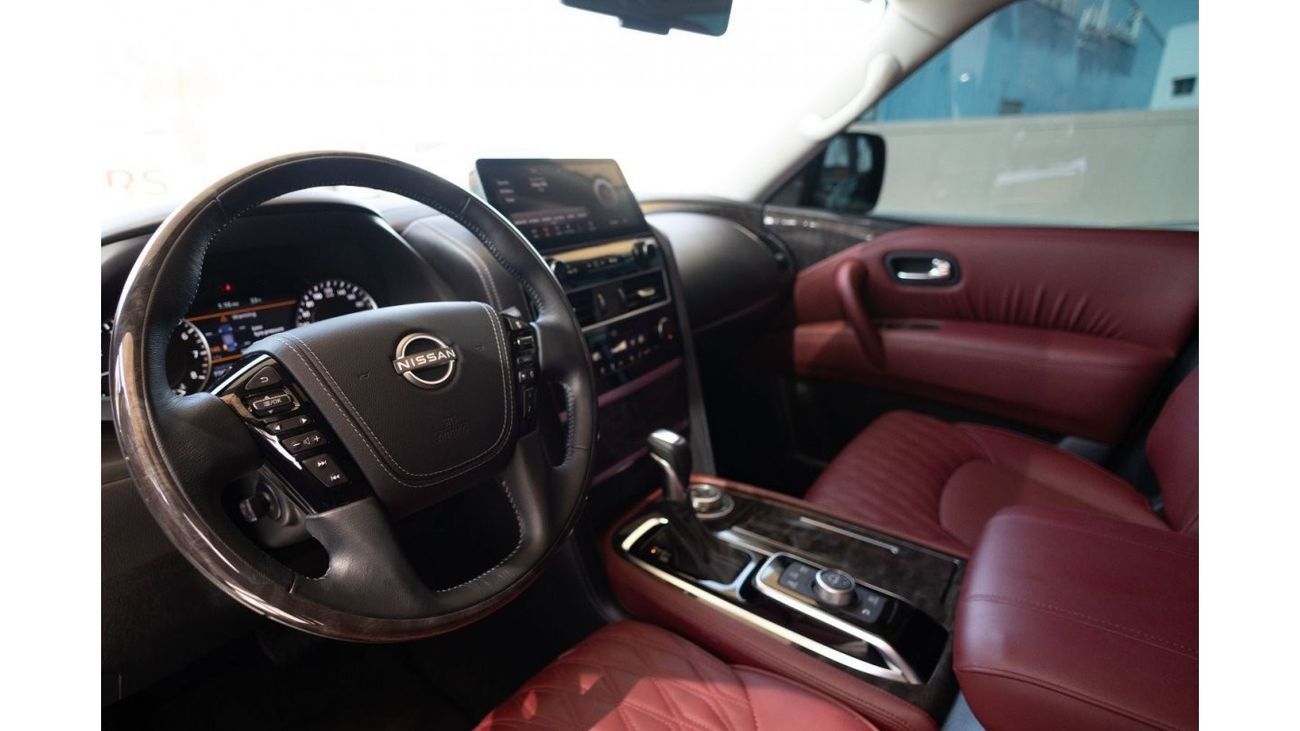 Nissan Patrol Nissan Patrol Platinum 2024 GCC under Agency Warranty and Service Contract with Flexible Down-Paymen