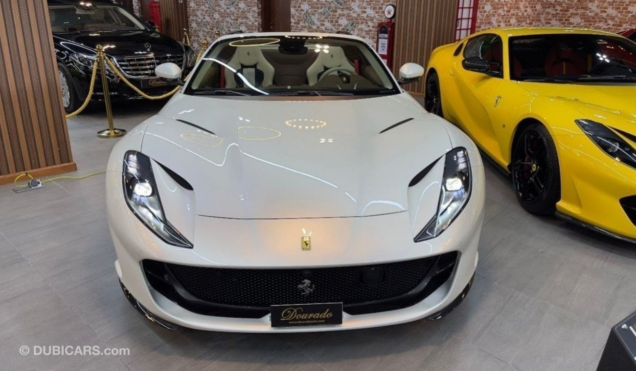 Ferrari 812 GTS | 2022 | Bianco Italia | Full Carbon Fiber | 6.5L V12 | 789 HP | Negotiable Price