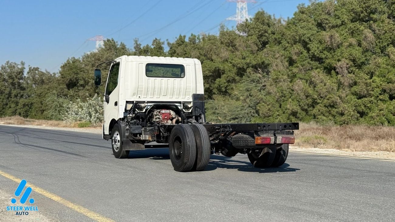 Hino 300 GCC Specs | White| RWD | Manual | Bare Chassis