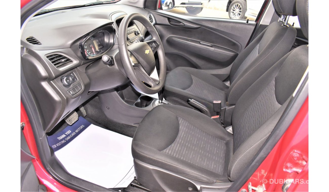 Chevrolet Spark AED 684 PM | 1.4L LS GCC DEALER WARRANTY