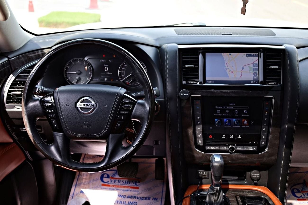 Nissan Patrol SE PLATINUM CITY Nissan petrol 2021 SE PLATINIUM