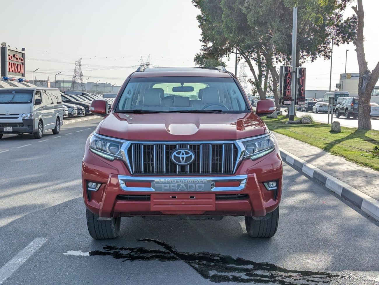 Toyota Prado Toyota Prado TXL red colour LHD