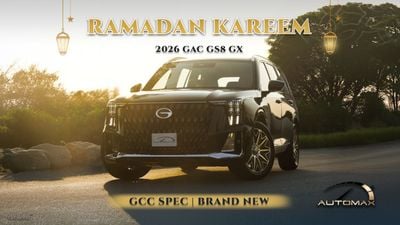 GAC GS8 GX i4 2.0T AWD 2026 GCC 0KM With 5 Years Or 150,000 Km Warranty @Official Dealer
