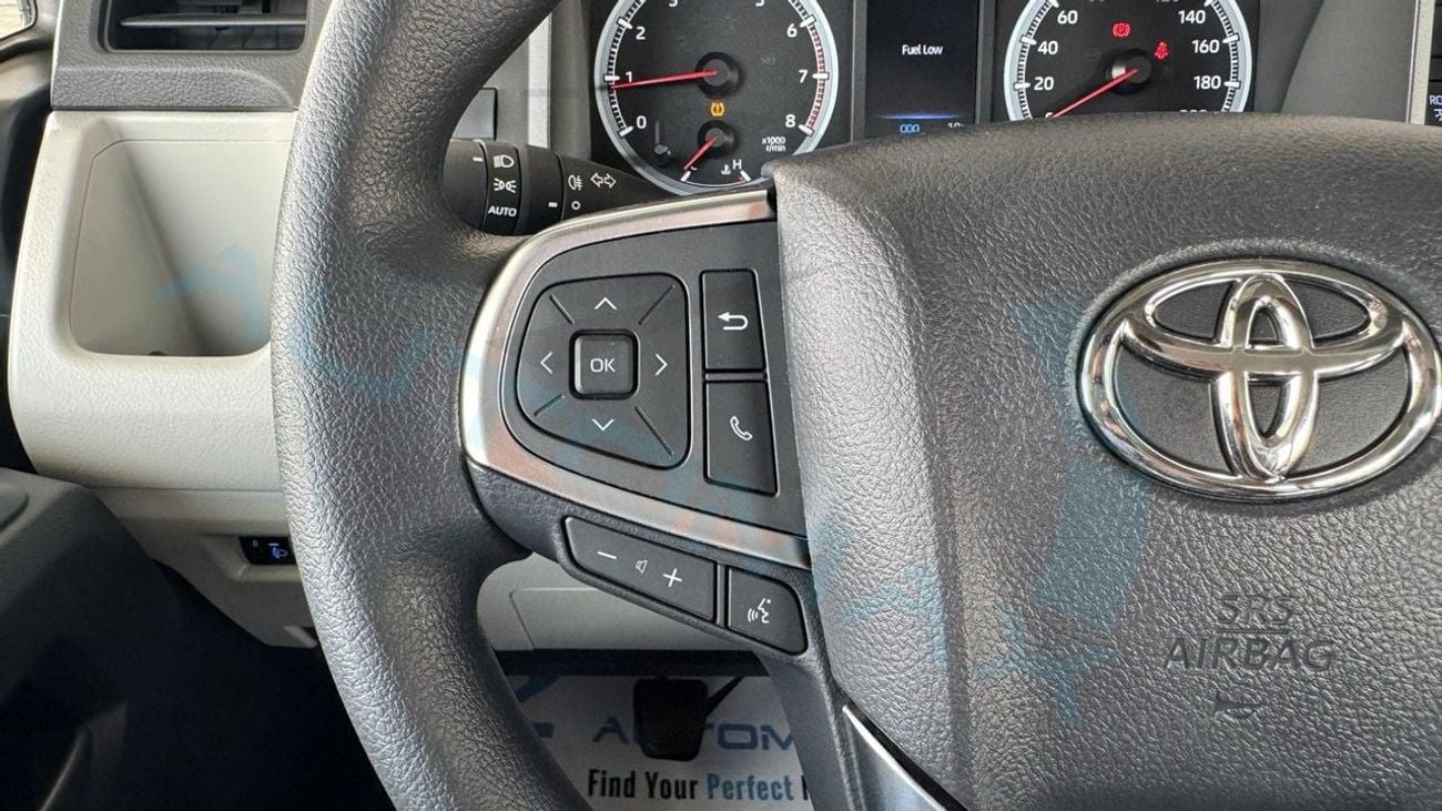 Toyota Hiace (For Export , НА ЭКСПОРТ) Bus 3.5L V6 RWD 2026 GCC Без пробега