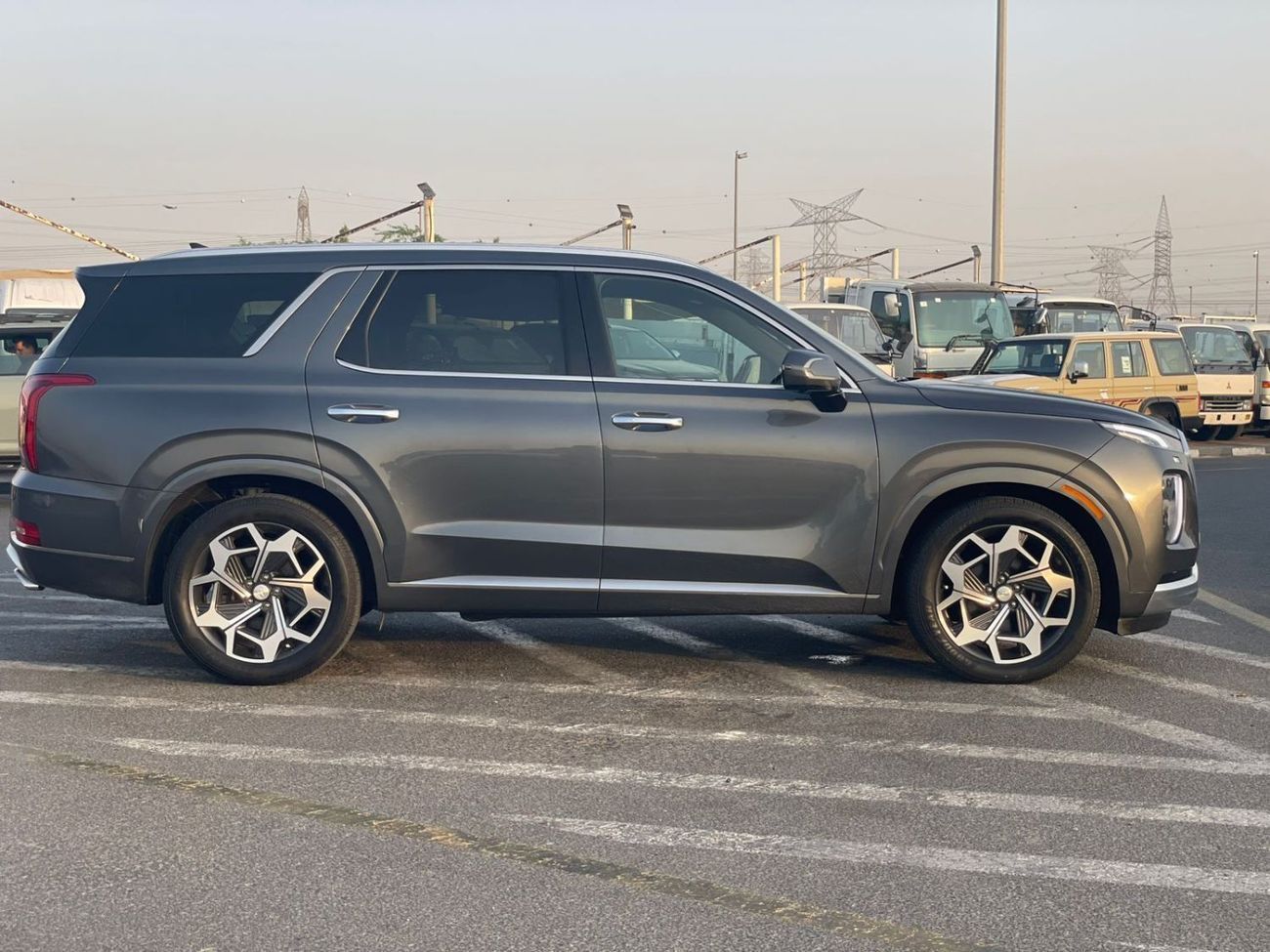 Hyundai Palisade 2021 Hyundai Palisade Calligraphy Edition Full Option Panoramic View - 360* 5 CAM - HUD - 3.8L V6 -