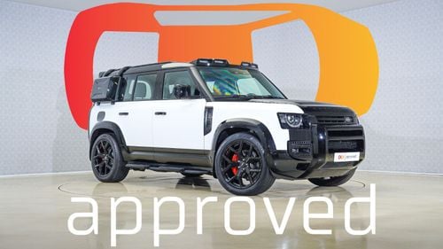 لاند روفر ديفندر P400 110 X-Dynamic SE 3.0L (5 Seater) 'Widetrack'| AED 5,427 PM | Warranty November 2028 | GCC