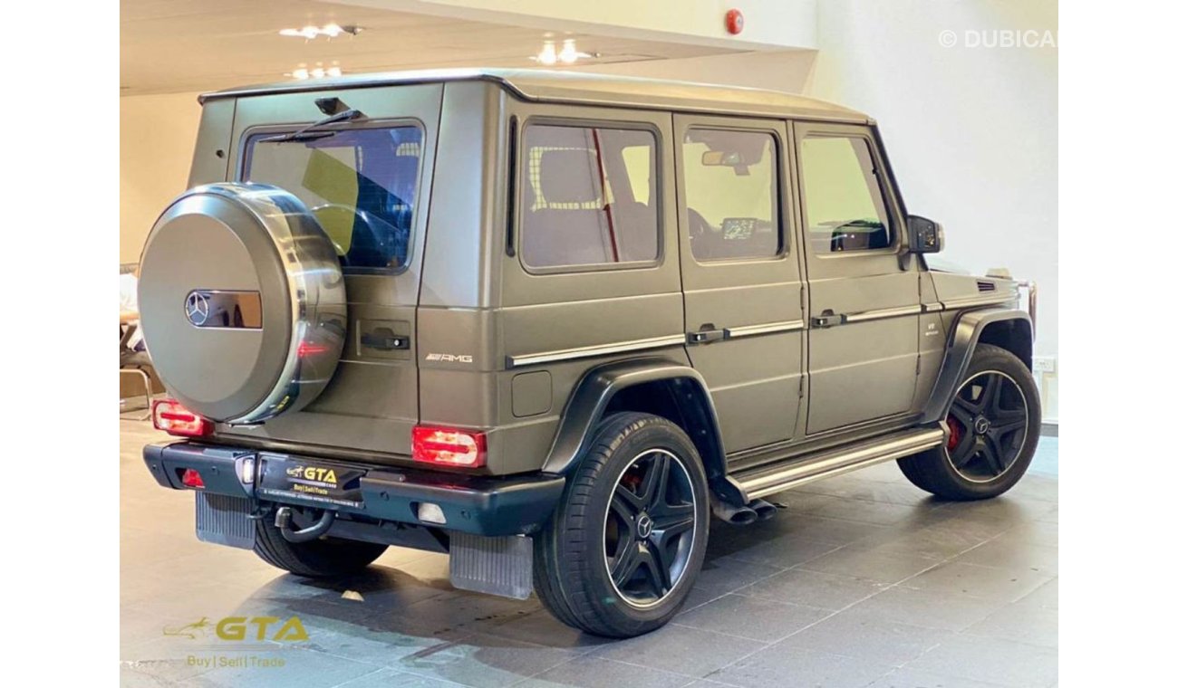 Mercedes-Benz G 63 AMG 2015 Mercedes G-63 35th Edition, Warranty, Full Service History, GCC