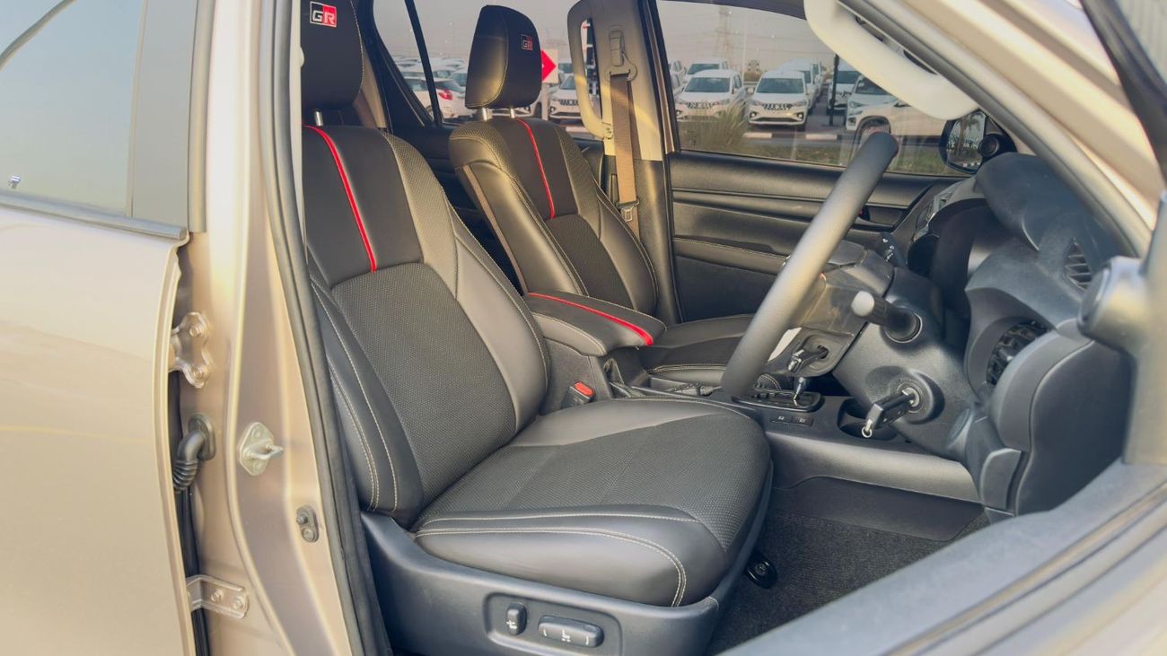 Toyota Hilux MODIFIED TO 2024 GR SPORT | AFTER MARKET SIDE FENDERS | 2.8L DIESEL | RHD | ELECTRIC SEAT | BACK CAM