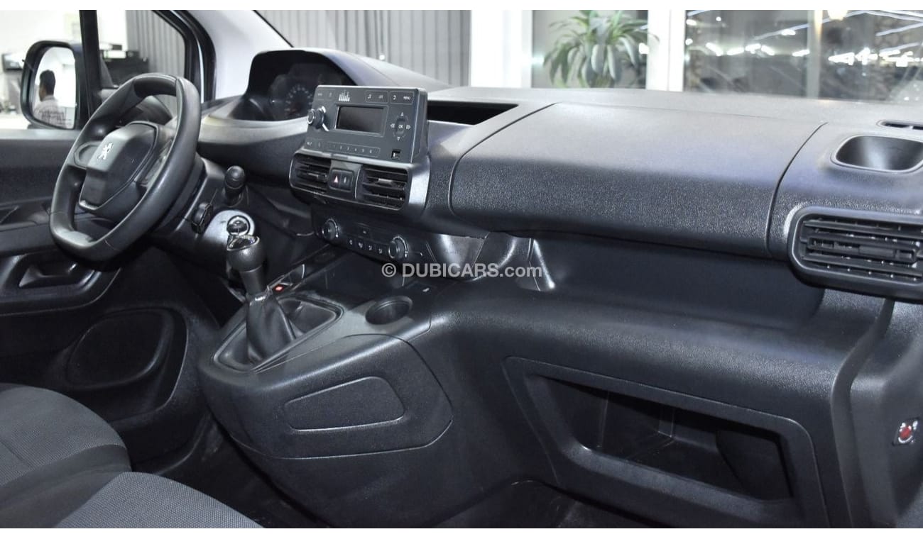 Peugeot Partner EXCELLENT DEAL for our Peugeot Partner Chiller Van ( 2020 Model ) in White Color GCC Specs