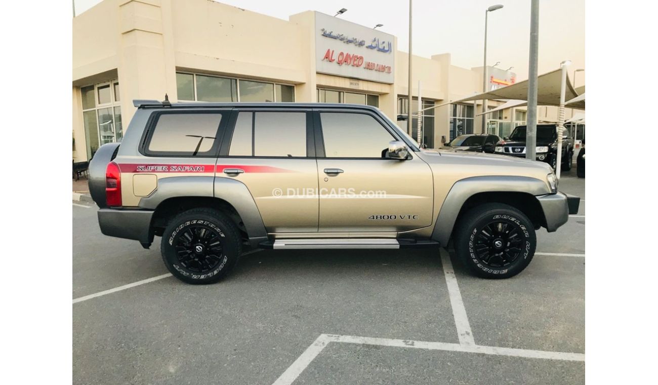 نيسان باترول سوبر سفاري سياره نظيفه جدا بحاله ممتازه تشييكات وكاله