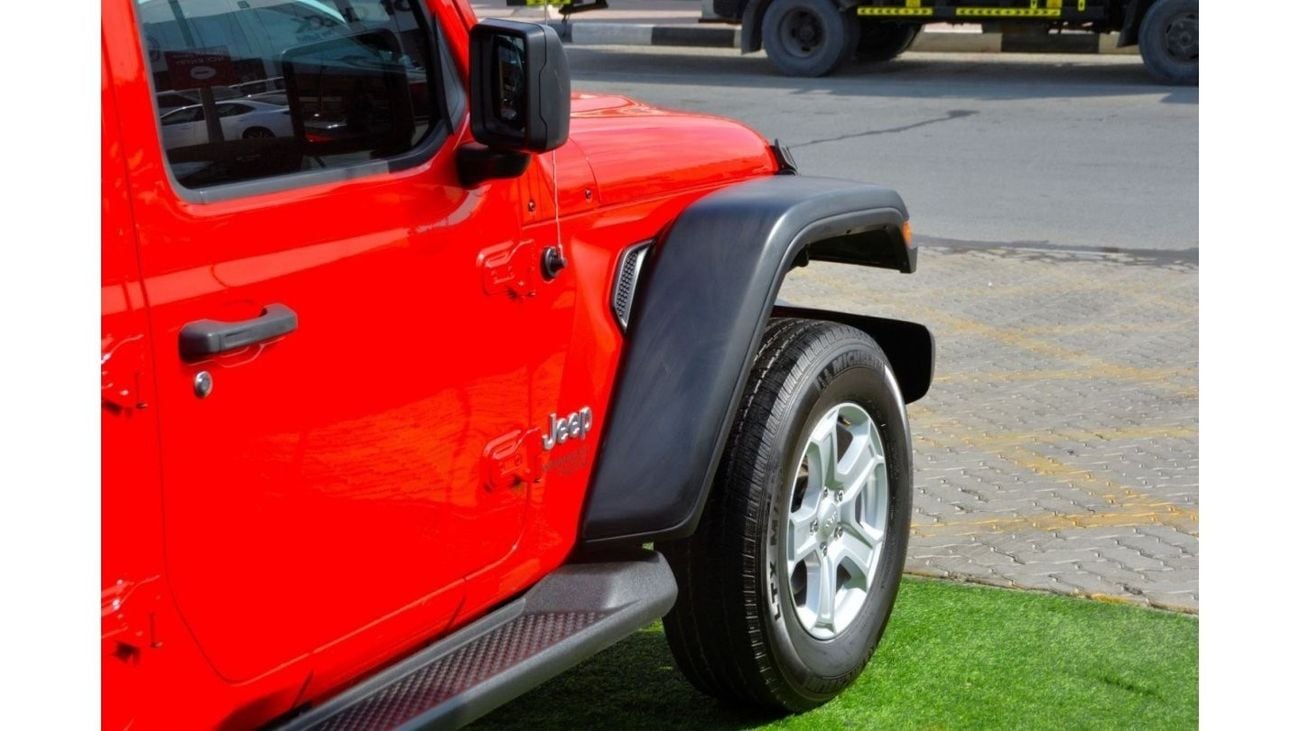 Jeep Wrangler Unlimited Sport JEEP WRONGLER 2021 RED INTERIOR