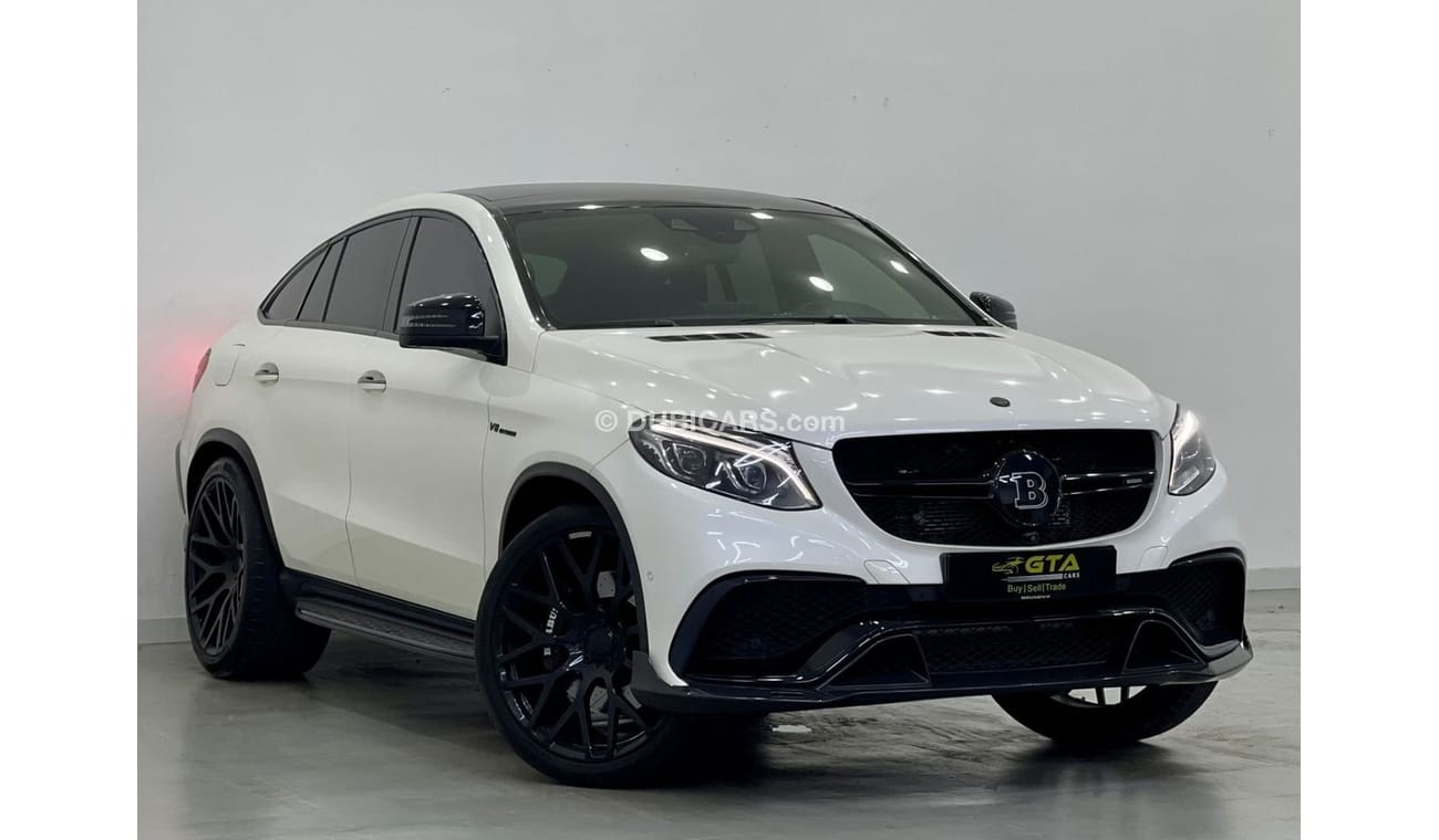 Mercedes-Benz GLE 63 AMG S Coupe 2016 Mercedes-Benz GLE63 Coupe Brabus B700, Brabus Service History, Low Mileage, GCC