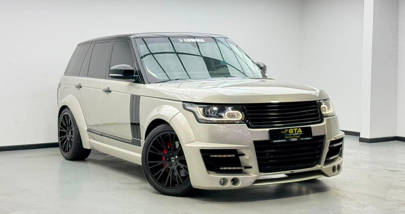 Land Rover Range Rover VOGUE 2013 Range Rover Vogue Lumma CLR Original, Just Been Serviced, Excellent Condition, GCC