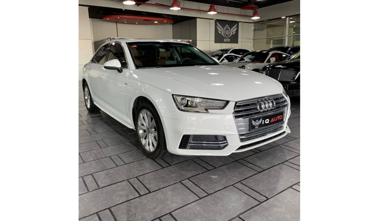 Audi A4 30 TFSI Design S Line & Sports Package AED 1799/MONTHLY | 2017 AUDI A4 S-LINE 30 TFSI | GCC | UNDER