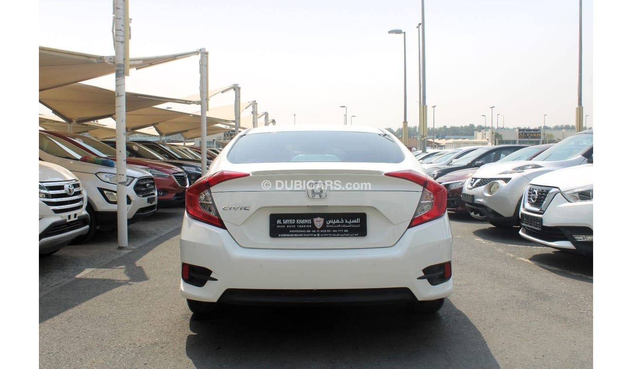 هوندا سيفيك DX خالية من الحوادث - خليجي - مكينة 1600 سي سي - صبغة وكالة