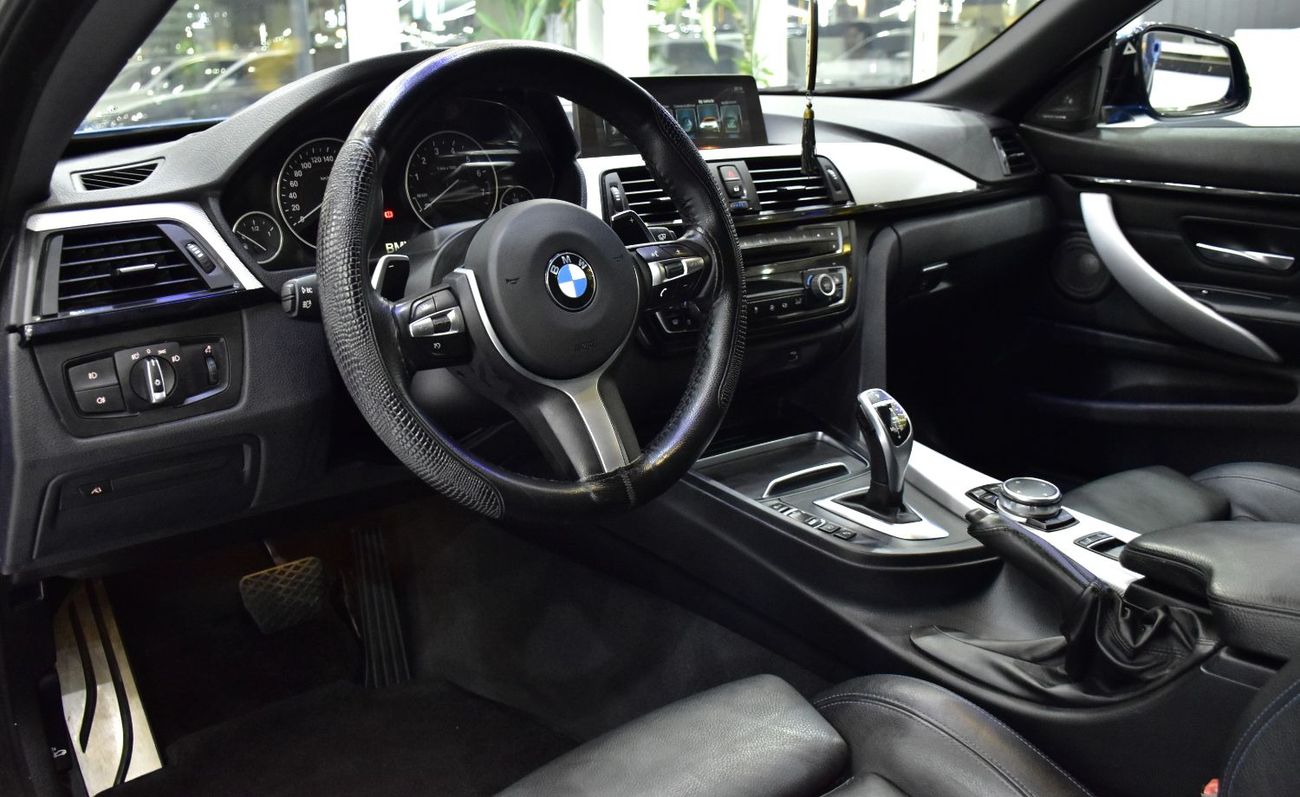 بي أم دبليو 440i EXCELLENT DEAL for our BMW 440i M-Kit Convertible ( 2017 Model ) in Blue Color GCC Specs