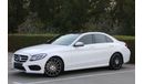 Mercedes-Benz C 200 AMG Pack Mercedes banz AMG 2016 GCC FULL OPTION perfect condition original paint