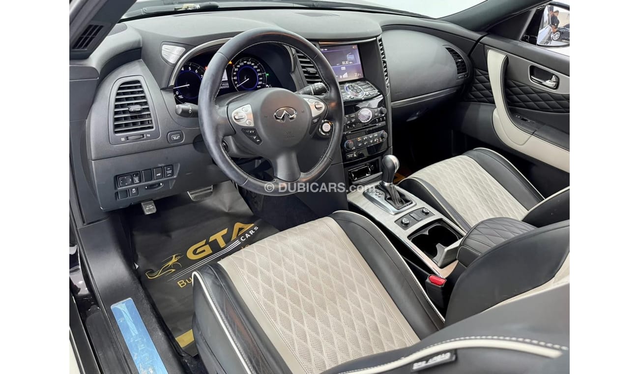 Infiniti QX70 2018 Infiniti QX70 Limited 50th Anniversary, Infiniti Service History, Low Kms, GCC