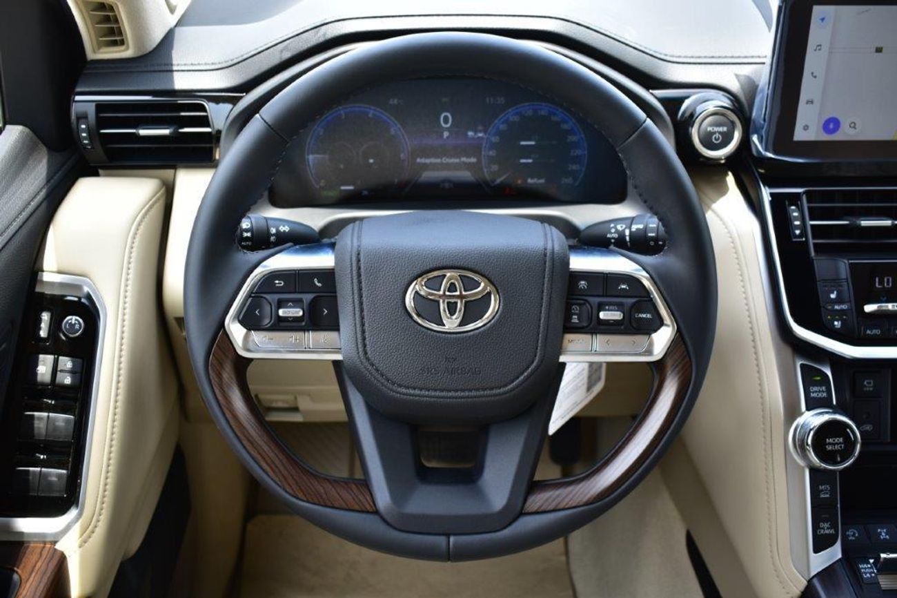 تويوتا لاند كروزر 2025 MODEL TOYOTA LC300 HYBRID VX V6 3.5L 7-SEATER AUTOMATIC TRANSMISSION