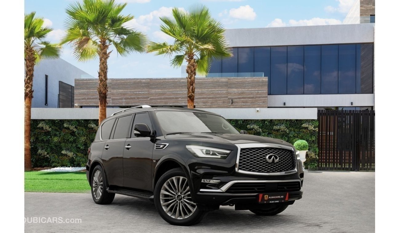 Infiniti QX80 | 3,701 P.M  | 0% Downpayment | Infiniti Warranty and Full Service History!