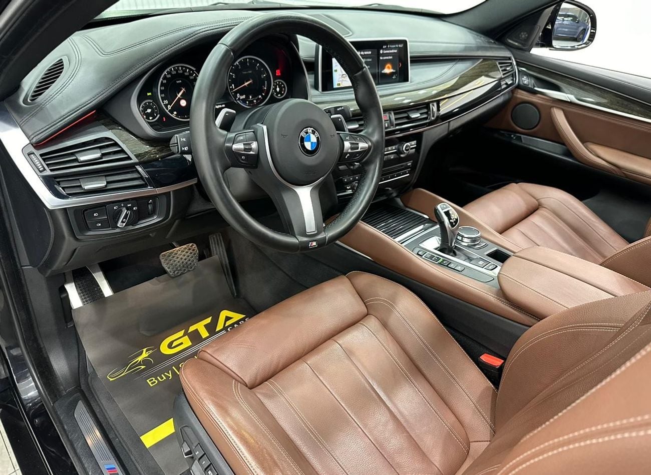 BMW X6 50i M Sport 2018 BMW X6 xDrive50i M-Sport, Warranty, Full Service History, Full Options, GCC